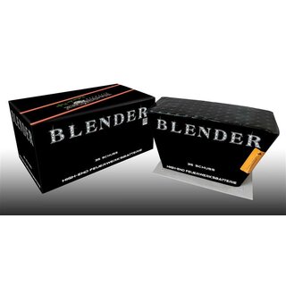 Blender, 35 Schuss Fächer Batterie